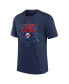 Фото #3 товара Men's Navy Minnesota Twins Rewind Retro Tri-Blend T-shirt