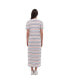 Фото #2 товара Women's Phoena Stripe T-Shirt Dress