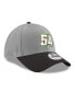 Men's Gray, Black Ty Gibbs 9FORTY Adjustable Hat