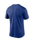 ფოტო #3 პროდუქტის Men's Royal Kansas City Royals Wordmark Legend T-shirt