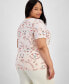 Фото #2 товара Trendy Plus Size Hello Kitty Adventure T-Shirt