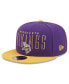 Фото #1 товара Men's Purple, Gold Minnesota Vikings Headline 9FIFTY Snapback Hat