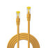 Фото #3 товара Lindy Patchkabel Cat6A RJ45 S/FTP Cat7 LSZH Kabel gelb 1m - Cable - Network