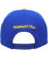 ფოტო #4 პროდუქტის Men's Royal Golden State Warriors Hardwood Classics Energy Re-Take Speckle Brim Snapback Hat