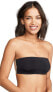 Natori 255813 Women's Affair Convertible Black/Cafe Bandeau Bralette Bra Size S