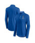 Фото #3 товара Women's Royal Kansas City Royals Worth The Drive Quarter-Zip Jacket