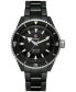 ფოტო #1 პროდუქტის Men's Swiss Automatic Captain Cook Diver Black Ceramic Bracelet Watch 43mm