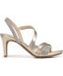 ფოტო #2 პროდუქტის Women's Mia Glitz Asymmetrical Strappy Dress Sandals