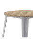 Фото #10 товара Dryden Indoor/Outdoor Dining Table, 30" Round All Weather Poly Resin Top With Steel Base