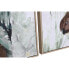 Фото #3 товара Картина DKD Home Decor Попугай Тропический 83 x 4,5 x 122,5 cm 83 x 4,5 x 123 cm (2 штук)
