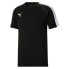 Puma Speed Crew Neck Short Sleeve Soccer Jersey Mens Black 65821503