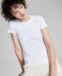 ფოტო #1 პროდუქტის Women's Seamless Short-Sleeve Top, Created for Macy's