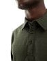 Фото #6 товара Only & Sons sweat longsleeve polo in khaki