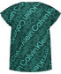 ფოტო #2 პროდუქტის Big Girls Oversize Logo Print Boxy T-shirt