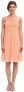 Donna Morgan 241972 Womens Strapless Ruched Chiffon Dress Peach Size 14