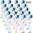 Replacement Toothbrush Heads 20 Pcs Professional Compatible with Oral-B Braun