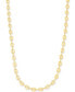 ფოტო #1 პროდუქტის 18K Gold Plated Large Link 20" Strand Necklace