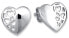 Silver earrings Heart 431 001 02802 04