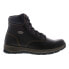 Фото #2 товара Lugz Hardwood MHARDWV-2594 Mens Black Synthetic Lace Up Casual Dress Boots