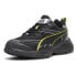 Puma Morphic Reflective Lace Up Running Mens Black Sneakers Athletic Shoes 3936 12 - фото #2