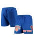 Фото #1 товара Men's Royal New York Knicks Mesh Capsule Shorts