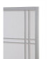 Seto 4-Panel Room Divider Screen, Silver