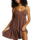 ფოტო #3 პროდუქტის Juniors' Wave After Wave 2 Cotton Gauze Dress