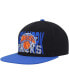 Фото #1 товара Men's Black New York Knicks SOUL Cross Check Snapback Hat