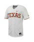 Фото #2 товара Men's White Texas Longhorns Replica Full-Button Baseball Jersey