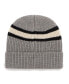 Men's Graphite Cleveland Guardians Penobscot Cuffed Knit Hat