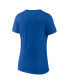 Women's Royal Toronto Blue Jays Team Lockup V-Neck T-shirt