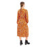 Фото #5 товара SUPERDRY Printed V Tea Short Sleeve Midi Dress
