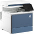 Фото #6 товара HP LaserJet Color Enterprise MFP 5800dn Printer - Print - copy - scan - fax (optional) - Automatic document feeder; Optional high-capacity trays; Touchscreen; TerraJet cartridge - Laser - Colour printing - 1200 x 1200 DPI - A4 - Direct printing - White