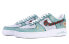 【定制球鞋】 Nike Air Force 1 Low 07 空军一号 低帮 圣诞夜 麋鹿 雪花 低帮 板鞋 男款 灰绿 / Кроссовки Nike Air Force CW2288-111