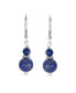 Серьги Bling Jewelry Blue Lapis Lazuli Dangle