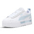 Фото #2 товара Puma Mayze Mix Lace Up Womens White Sneakers Casual Shoes 38746806