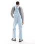 Dr Denim Billy regular fit dungarees in stream light retro wash Синий, XS - фото #3