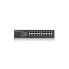 Сетевой коммутатор ZyXEL GS1100-16 - 16 портов - Гигабитный Ethernet (10/100/1000) - Монтаж в стойку - Монтаж на стену