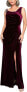 Alex Evenings 270031 Women's Long Sleeveless Velvet Dress Size 16