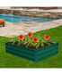 Фото #2 товара 47"x35.5" Patio Raised Garden Bed Vegetable Flower Plant