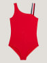 Kids' Stripe Strap One-Piece Swimsuit