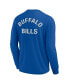 Men's and Women's Royal Buffalo Bills Super Soft Long Sleeve T-shirt