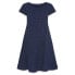 SEA RANCH Dot Short Sleeve Long Dress