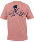 Фото #1 товара Men's Salt Life Skull And Poles Graphic Short-Sleeve T-Shirt