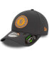 ფოტო #1 პროდუქტის Men's Charcoal Chelsea Seasonal Color 9FORTY Adjustable Hat