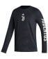 ფოტო #3 პროდუქტის Men's Black Juventus Team Crest Long Sleeve T-shirt