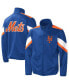 ფოტო #1 პროდუქტის Men's Royal New York Mets Earned Run Full-Zip Jacket