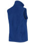 ფოტო #3 პროდუქტის Women's Los Angeles Rams Royal Houston Fleece Full-Zip Vest