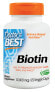 Фото #1 товара Doctors Best Biotin Биотин для питания кожи и укрепления волос и ногтей 10000 мкг 120 капсул