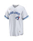 Фото #3 товара Men's Fred McGriff White Toronto Blue Jays Cooperstown Collection 2023 Hall of Fame Inline Replica Jersey